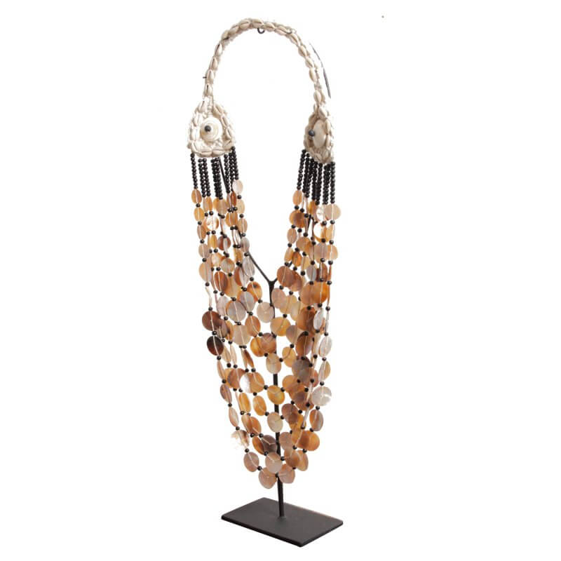 H109 Shell ketting-Pole To Pole-Ik Hout ervan.