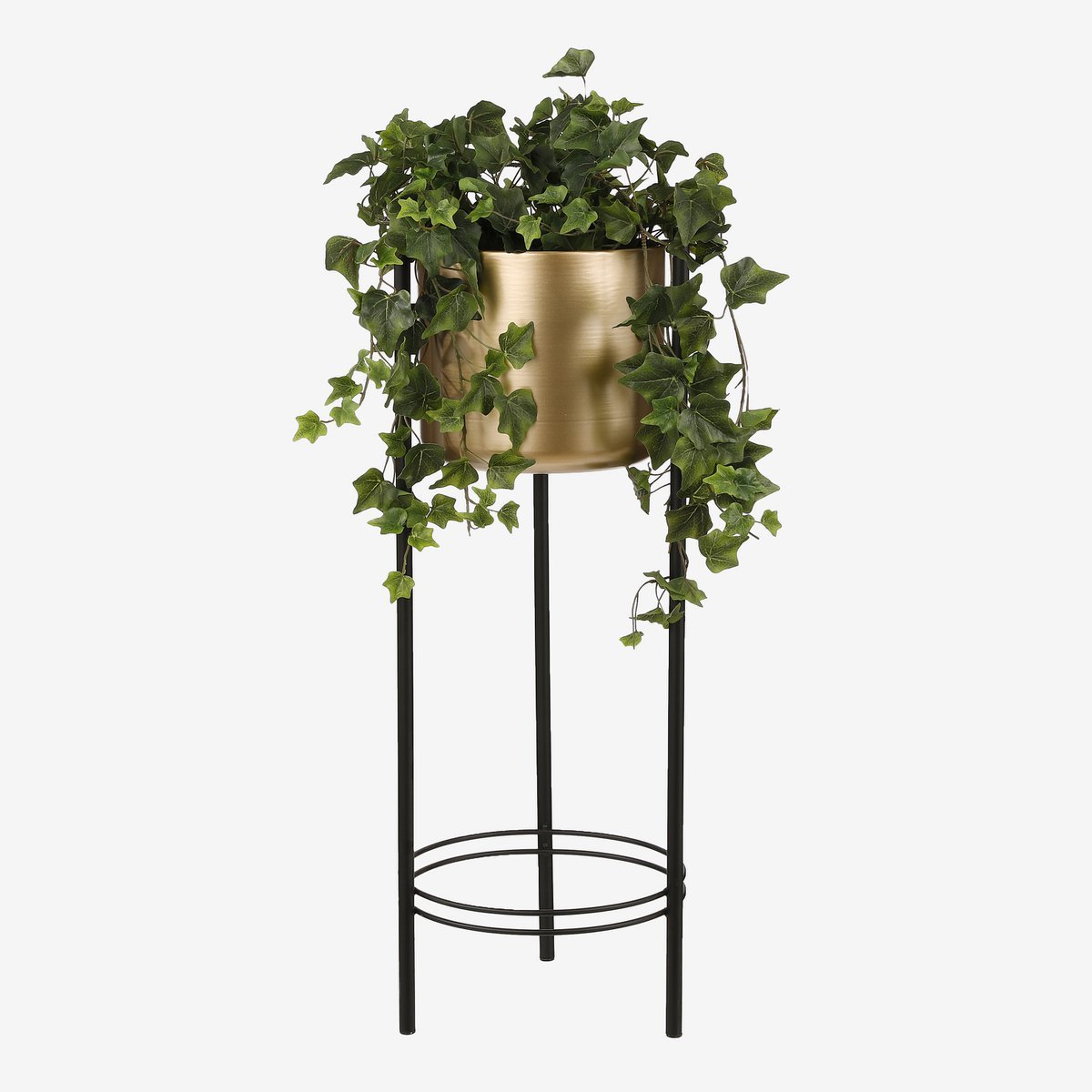 Hedera Kunst Hangplant - H129 cm - Groen-Mica Decorations-Ik Hout ervan.