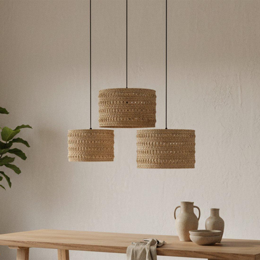 Herba hanglamp naturel large-Hanglampen-Raw Materials-Ik Hout ervan.