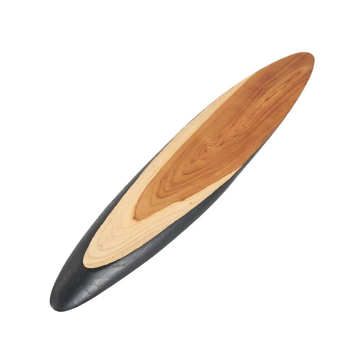 Het Bondi Tapasbord - XL, elegant teakhouten serveerbord met bohemian flair, ideaal voor tapas, hapjes en snacks bij elk samenkomen.