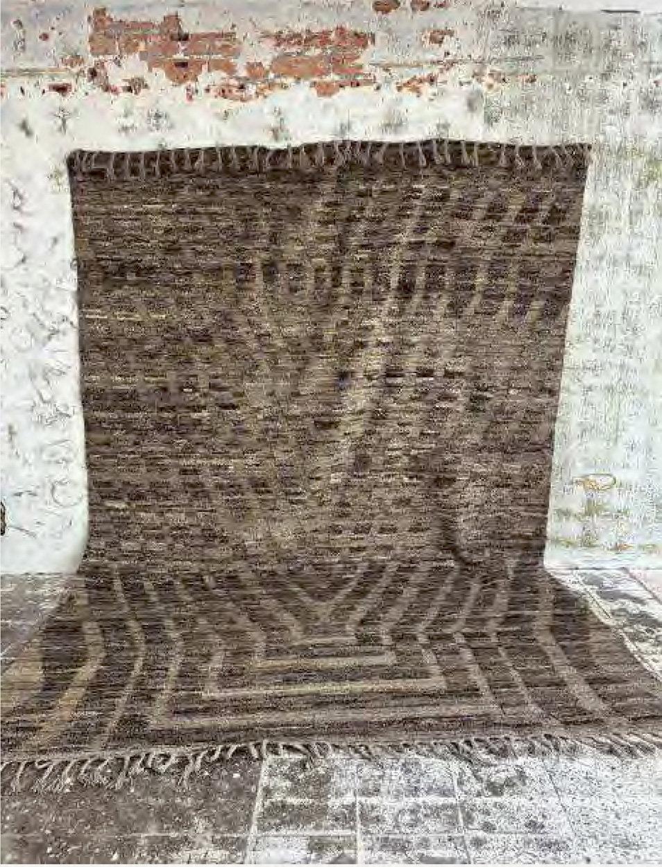 Het handgeweven Afghaanse tapijt #0982-vloerkleden-Bazar Bizar Antwerp-Ik Hout ervan.