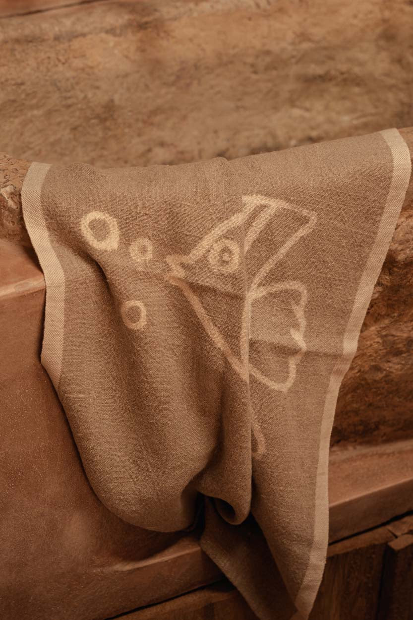 The Linen Fish Keukendoek - naturel wit - 50x70 cm