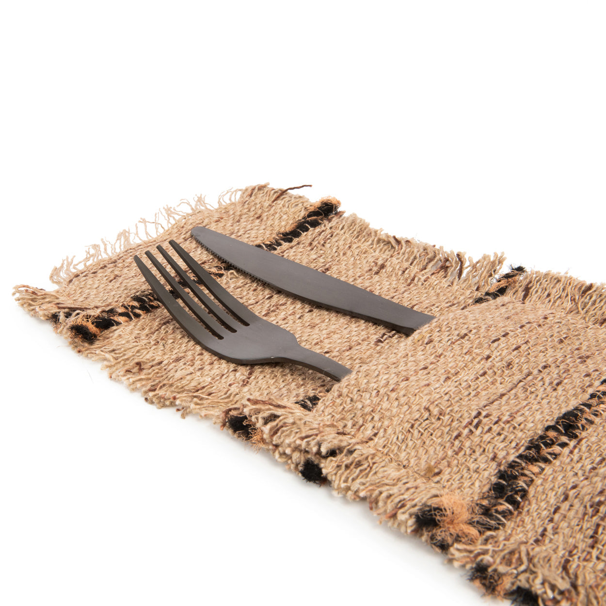 De Oh My Gee bestekhouder - beige-zwart