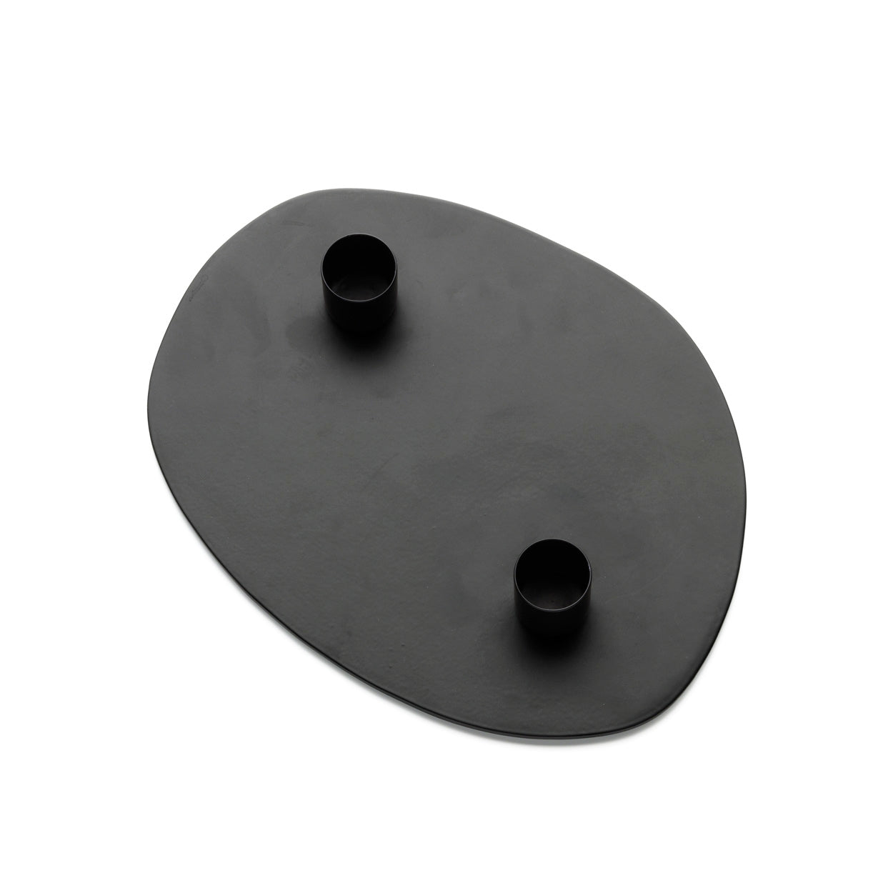 De Glowpad kaarsenhouder - Zwart - M