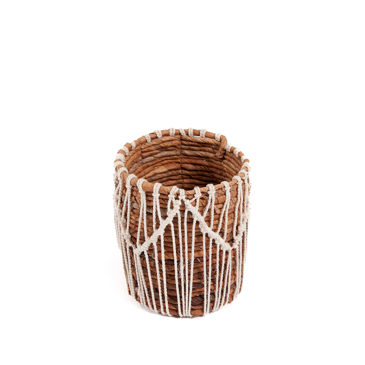 Bananenblad opbergmand Macra-Mazing 14 x 14 x 16 cm