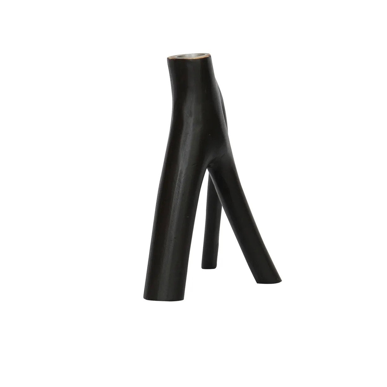 The Triple Twig Candle Holder - Zwart