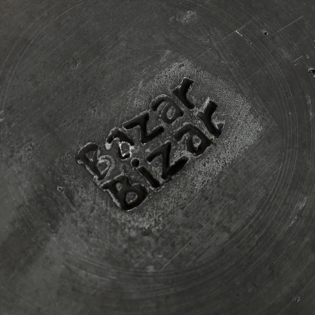 The Burned Classic Plate - Zwart - M