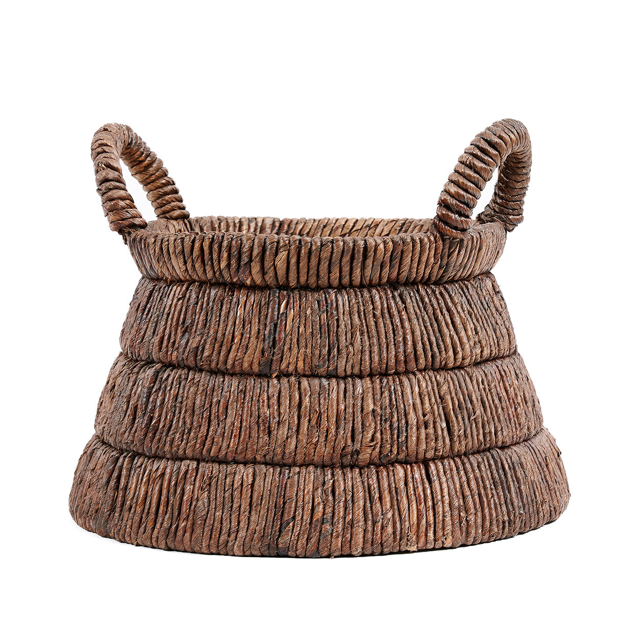 Bananenblad opbergmand Chisomo 42 x 31 x 42 cm