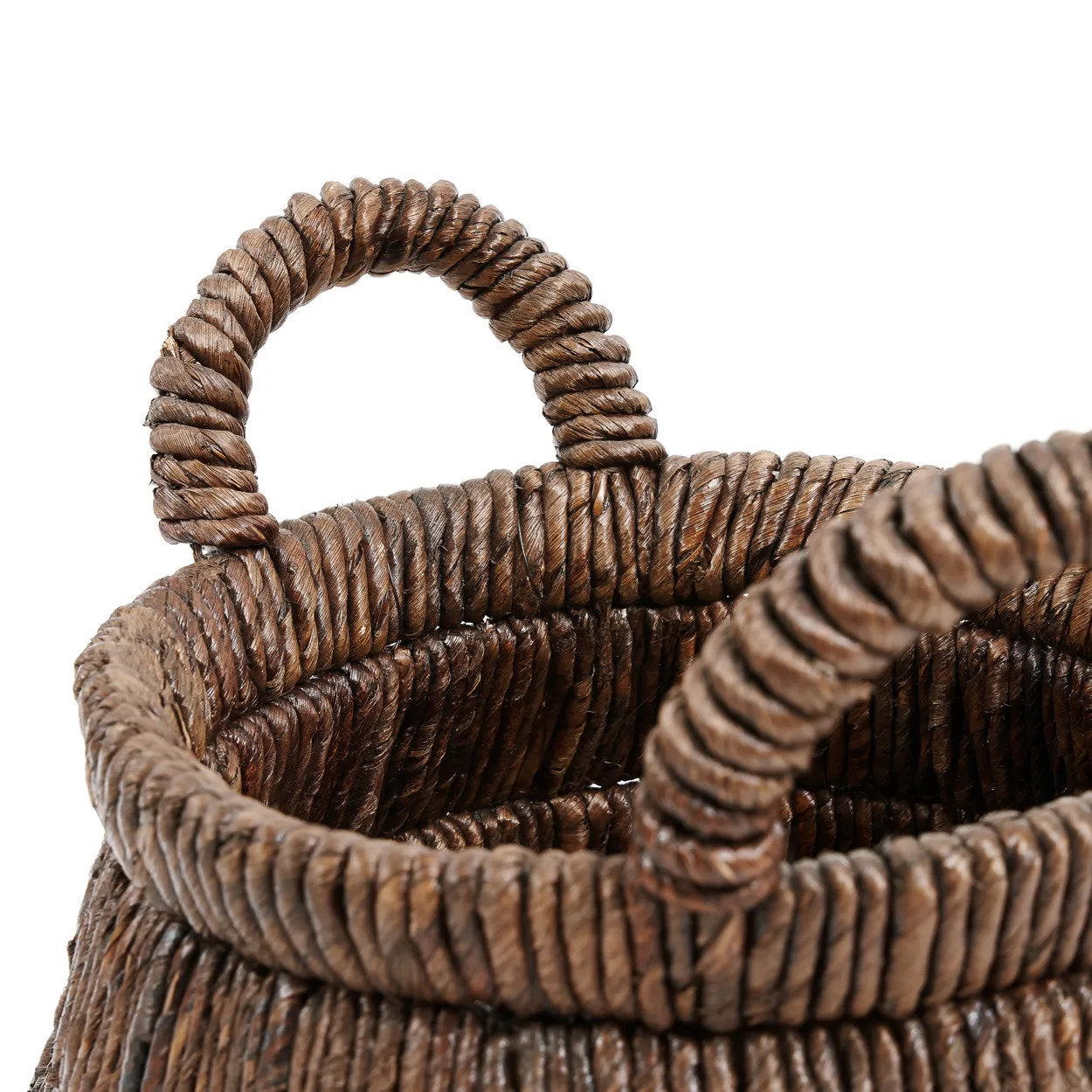 Bananenblad opbergmand Chisomo 42 x 31 x 42 cm