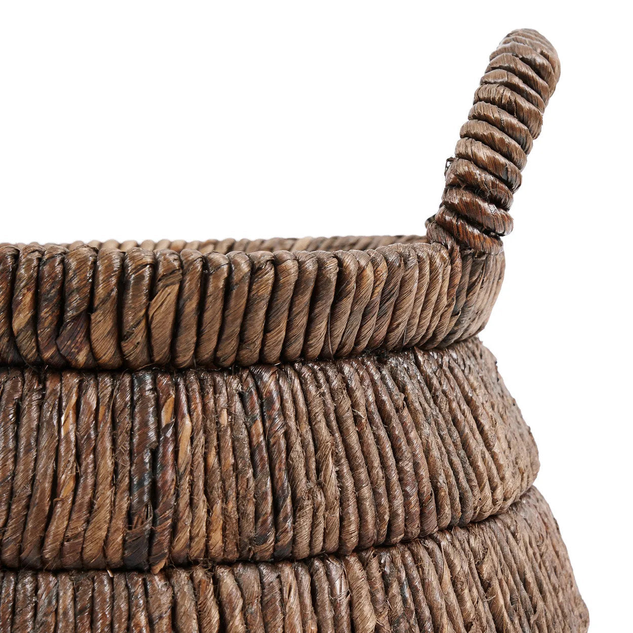 Bananenblad opbergmand Chisomo 42 x 31 x 42 cm