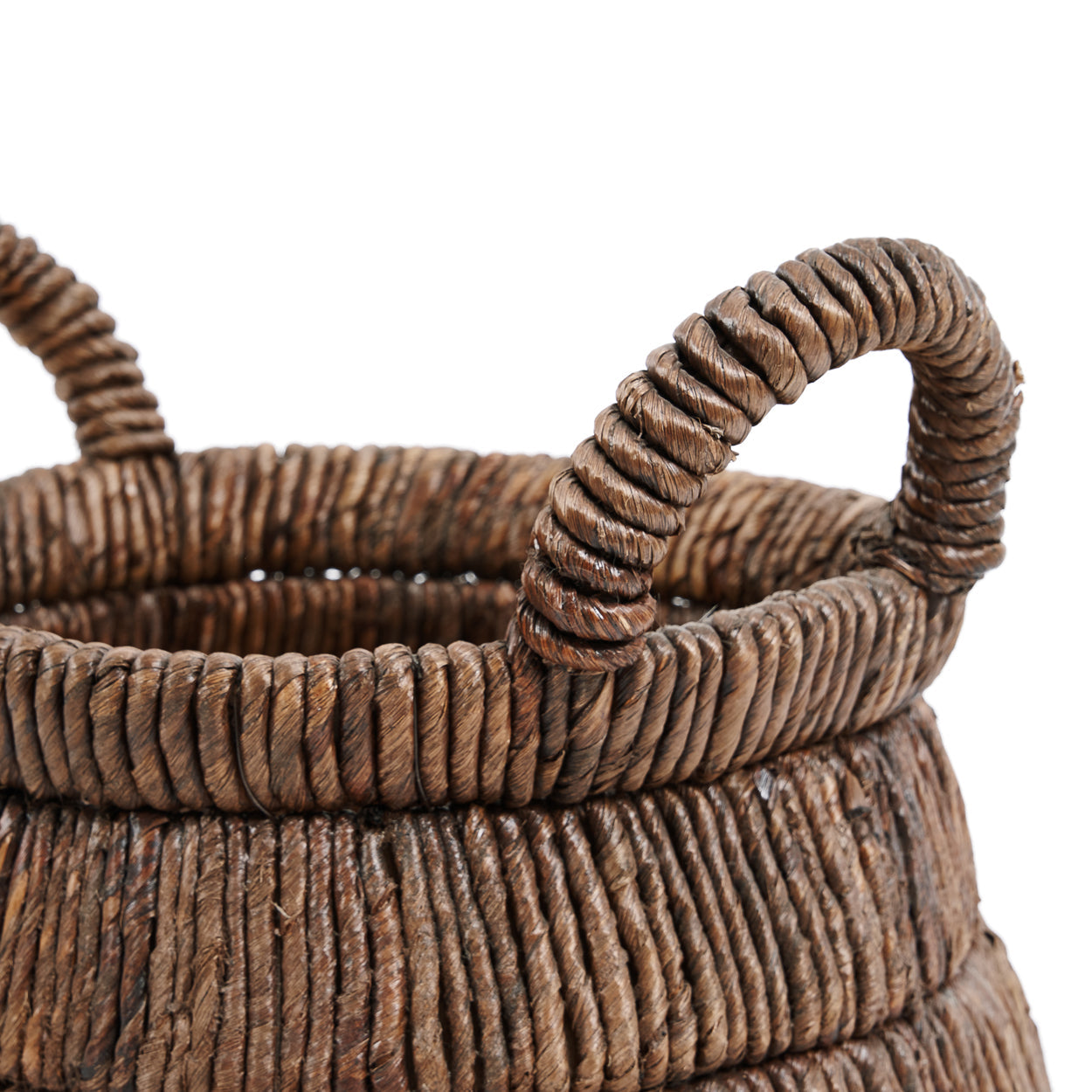 Bananenblad opbergmand Chisomo 42 x 31 x 42 cm