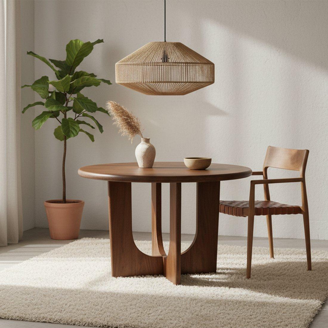 Linea hanglamp Gem natural-Hanglampen-Raw Materials-Ik Hout ervan.