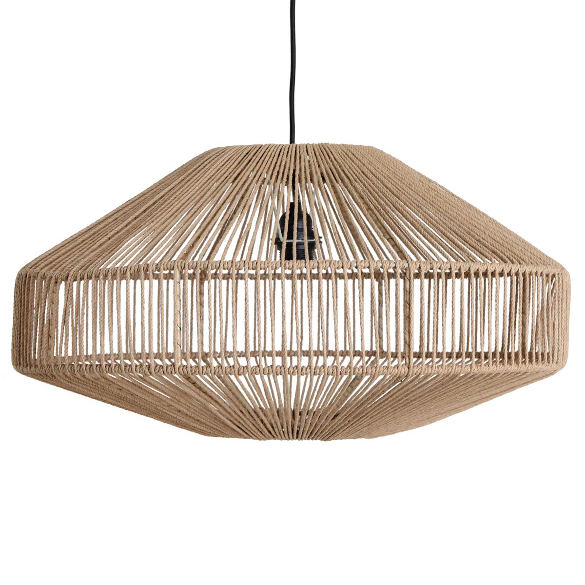 Linea hanglamp Gem natural-Hanglampen-Raw Materials-Ik Hout ervan.