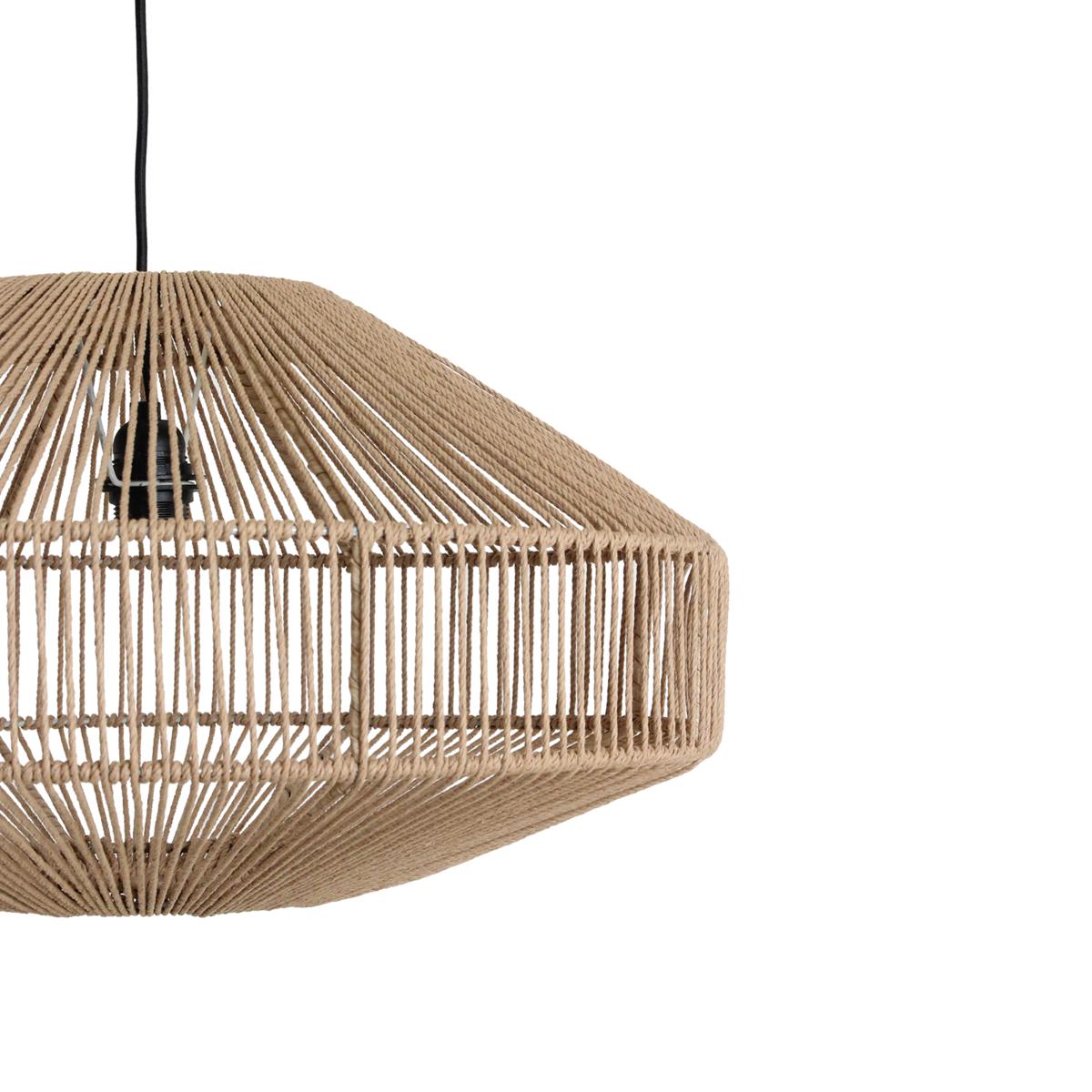 Linea hanglamp Gem natural-Hanglampen-Raw Materials-Ik Hout ervan.