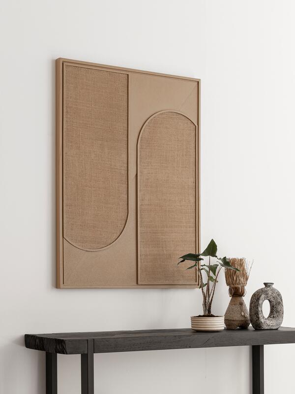 Wandpaneel Elyn Brown groot
