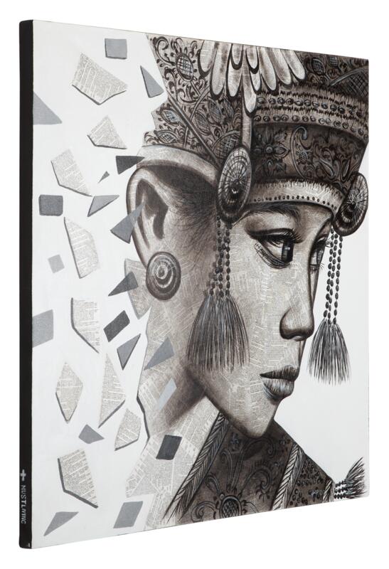 Wanddecoratie Balinees meisje Ketut