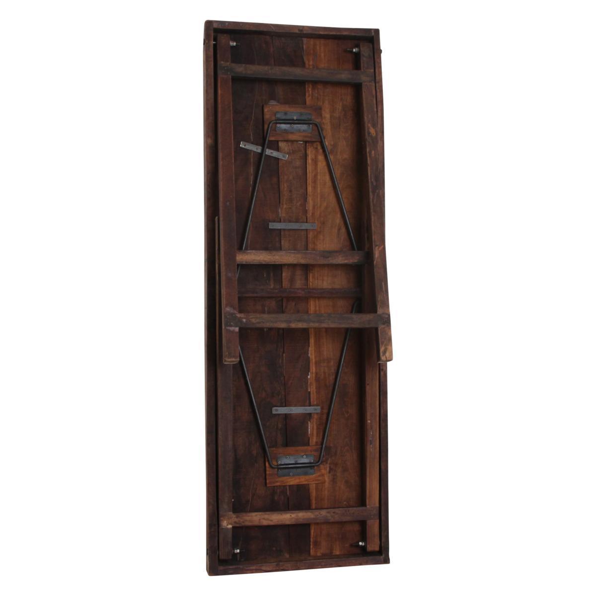 Markt bartafel bruin opklapbaar-bartafels-Raw Materials-Ik Hout ervan.