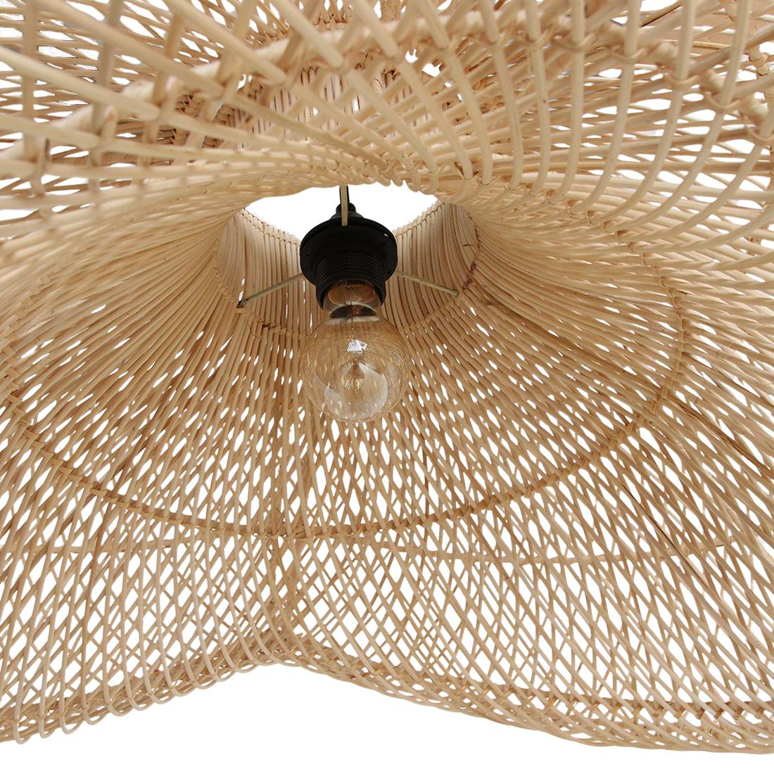 Maze hanglamp Organic XL-Hanglampen-Raw Materials-Ik Hout ervan.