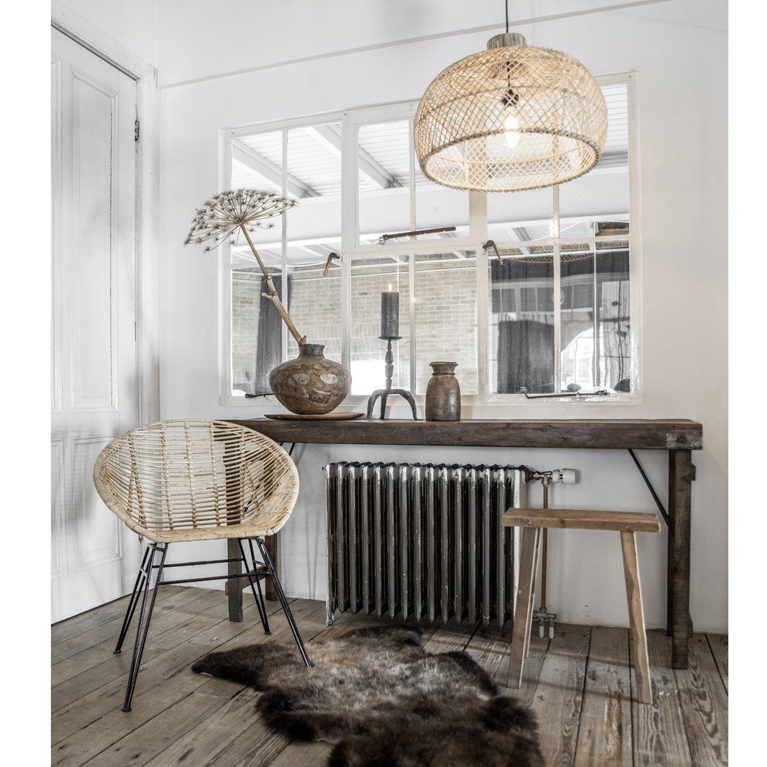 Maze hanglamp naturel small-Hanglampen-Raw Materials-Ik Hout ervan.