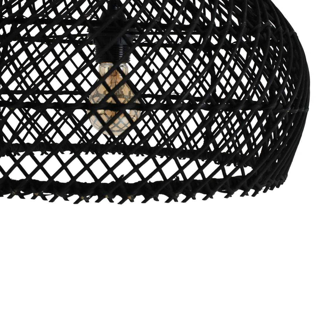 Maze hanglamp zwart small-Hanglampen-Raw Materials-Ik Hout ervan.