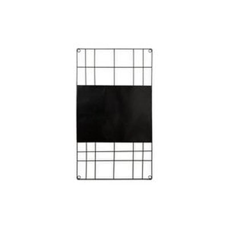 Memo Board Magnetic Wire Black 60x105cm-vtwonen-Ik Hout ervan.