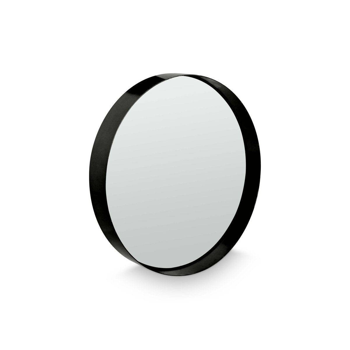 Mirror Round Deep Black 30cm-vtwonen-Ik Hout ervan.