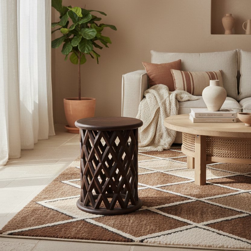 Pacific kruk/bijzettafel Palau-bijzettafel-Raw Materials-Ik Hout ervan.