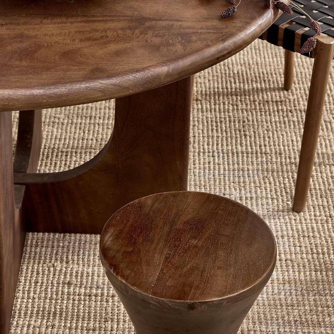 Pacific kruk/bijzettafel Samoa-bijzettafel-Raw Materials-Ik Hout ervan.