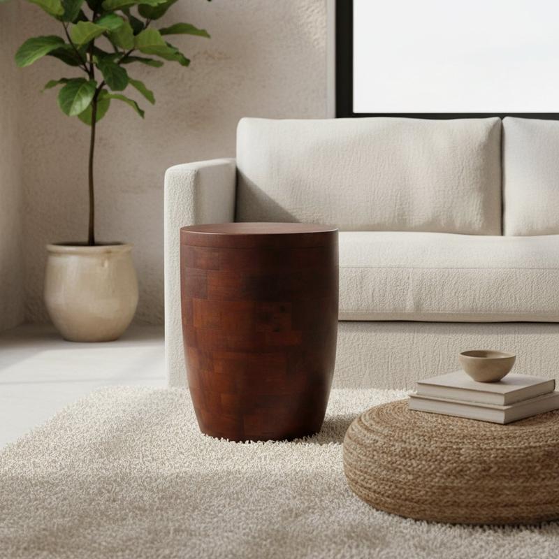 Pacific kruk/bijzettafel Tuvalu-bijzettafel-Raw Materials-Ik Hout ervan.