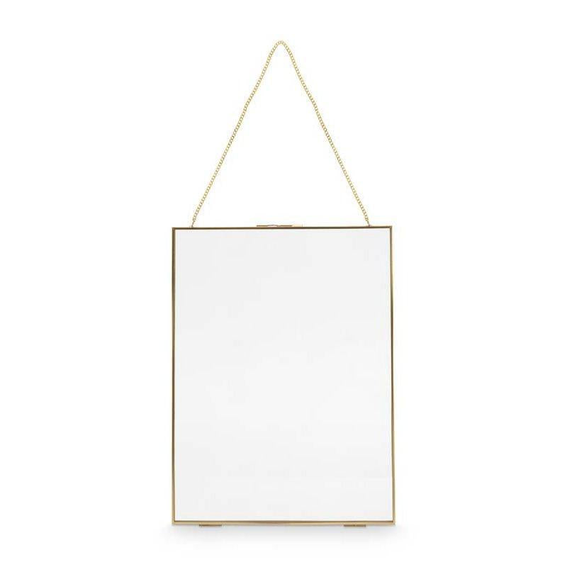 Photo Frame Metal with Lock Gold 30x40x0.7cm-vtwonen-Ik Hout ervan.