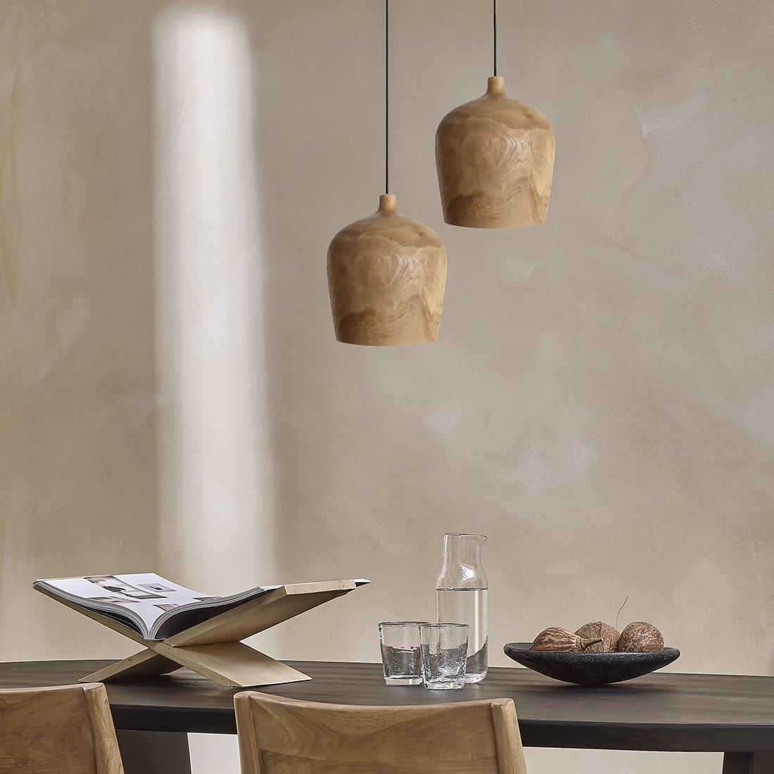 Sirocco hanglamp Bottle-Hanglampen-Raw Materials-Ik Hout ervan.