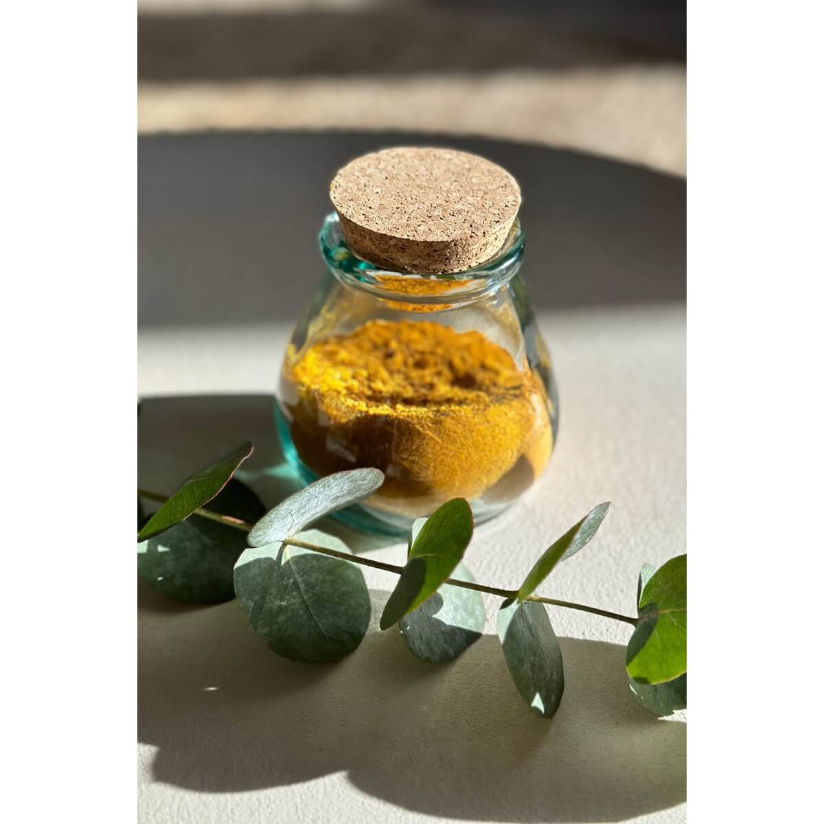 The Belly Glazen Pot - Blauw - S-Bazar Bizar Living-Ik Hout ervan.