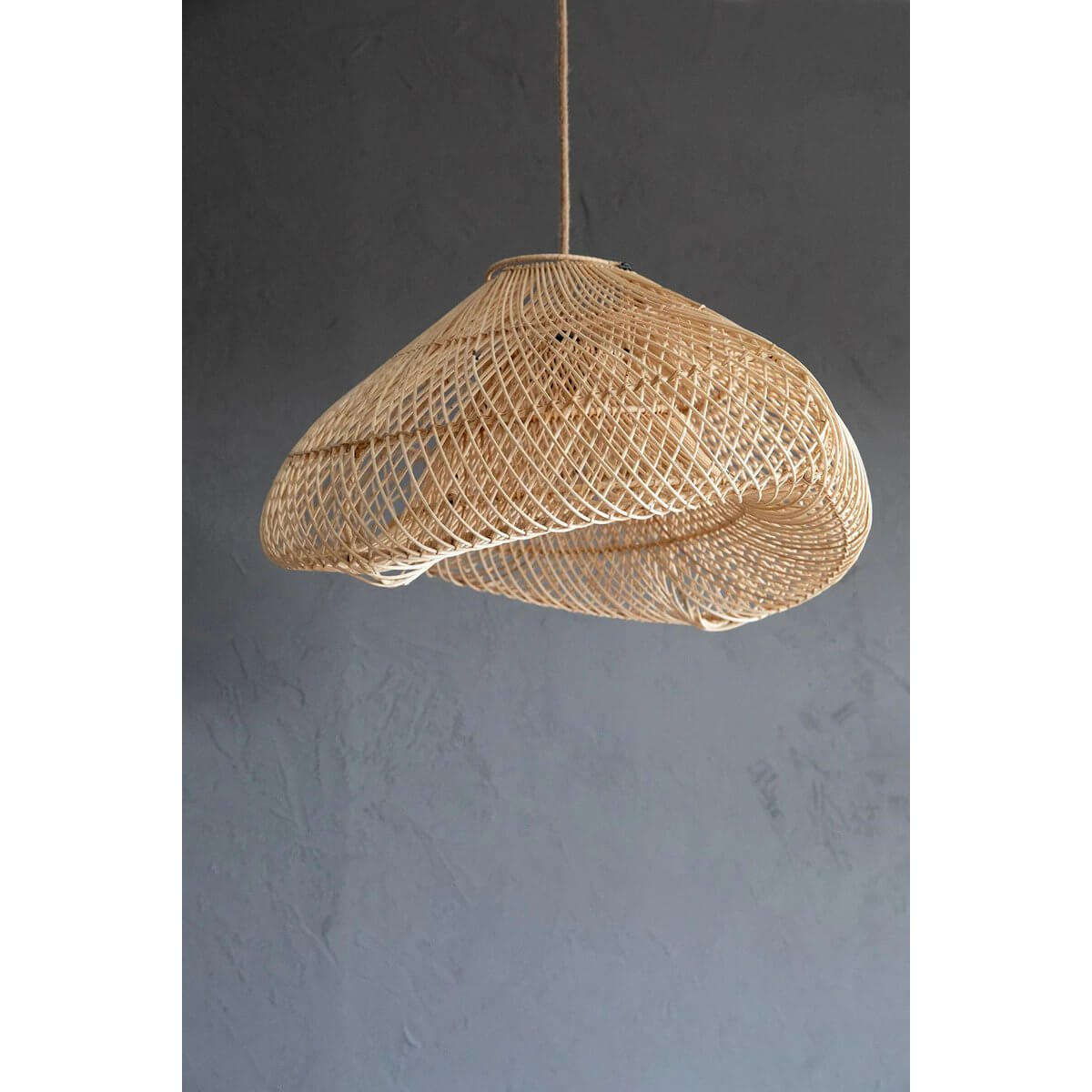 The Cloud Hanglamp - Naturel - M, handgemaakte lamp die je interieur warmte en stijl geeft, geïnspireerd door zachte wolken.