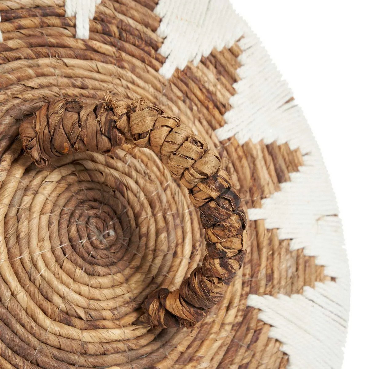 The Little Bay Strandmand - Natuurlijk Wit - L-manden met deksel-Bazar Bizar Living-Ik Hout ervan.