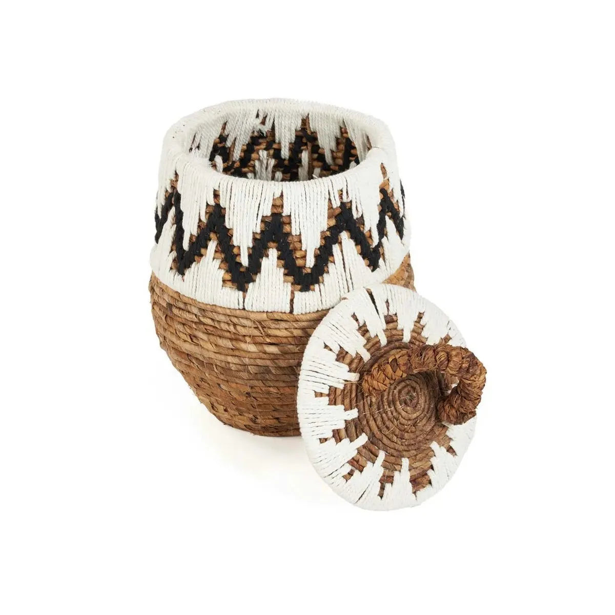 The Little Bay Strandmand-manden met deksel-Bazar Bizar Living-Ik Hout ervan.