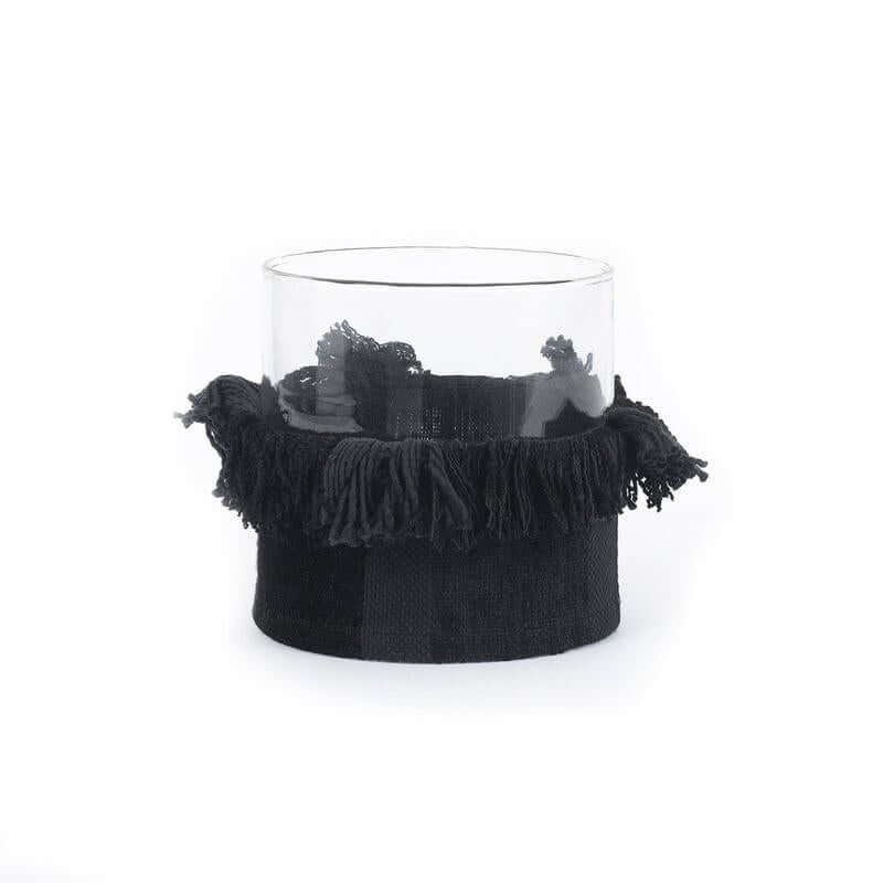 The Oh My Gee Candle Holder - Black Velvet - XL-Ik Hout ervan.-Ik Hout ervan.