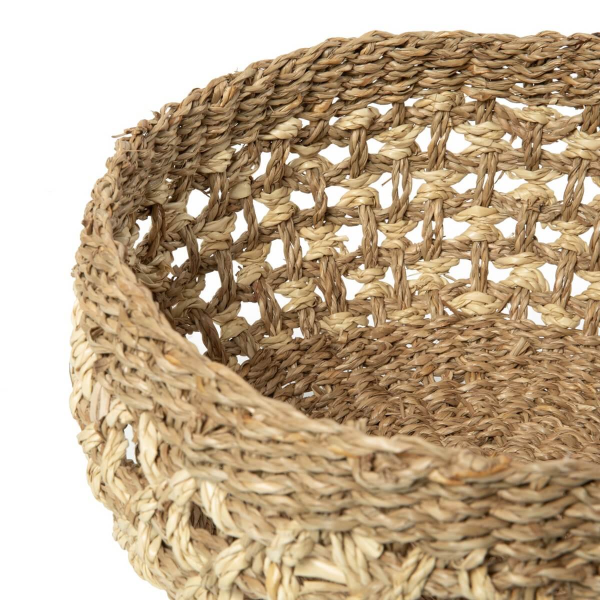The Phu Quoc Basket - Natural - S-Bazar Bizar Living-Ik Hout ervan.