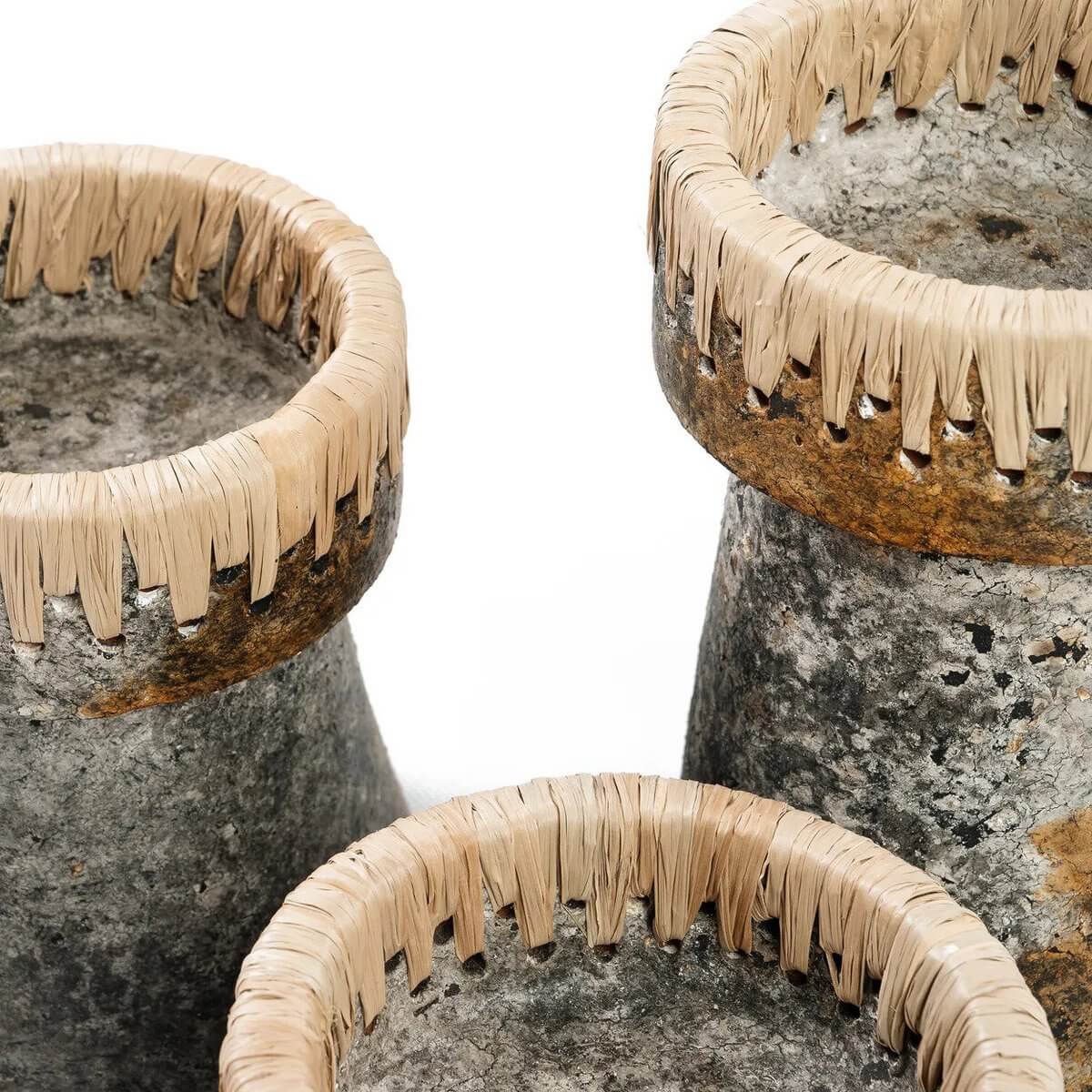 The Pretty Candle Holder - Antiek Grijs - S-Bazar Bizar Living-Ik Hout ervan.
