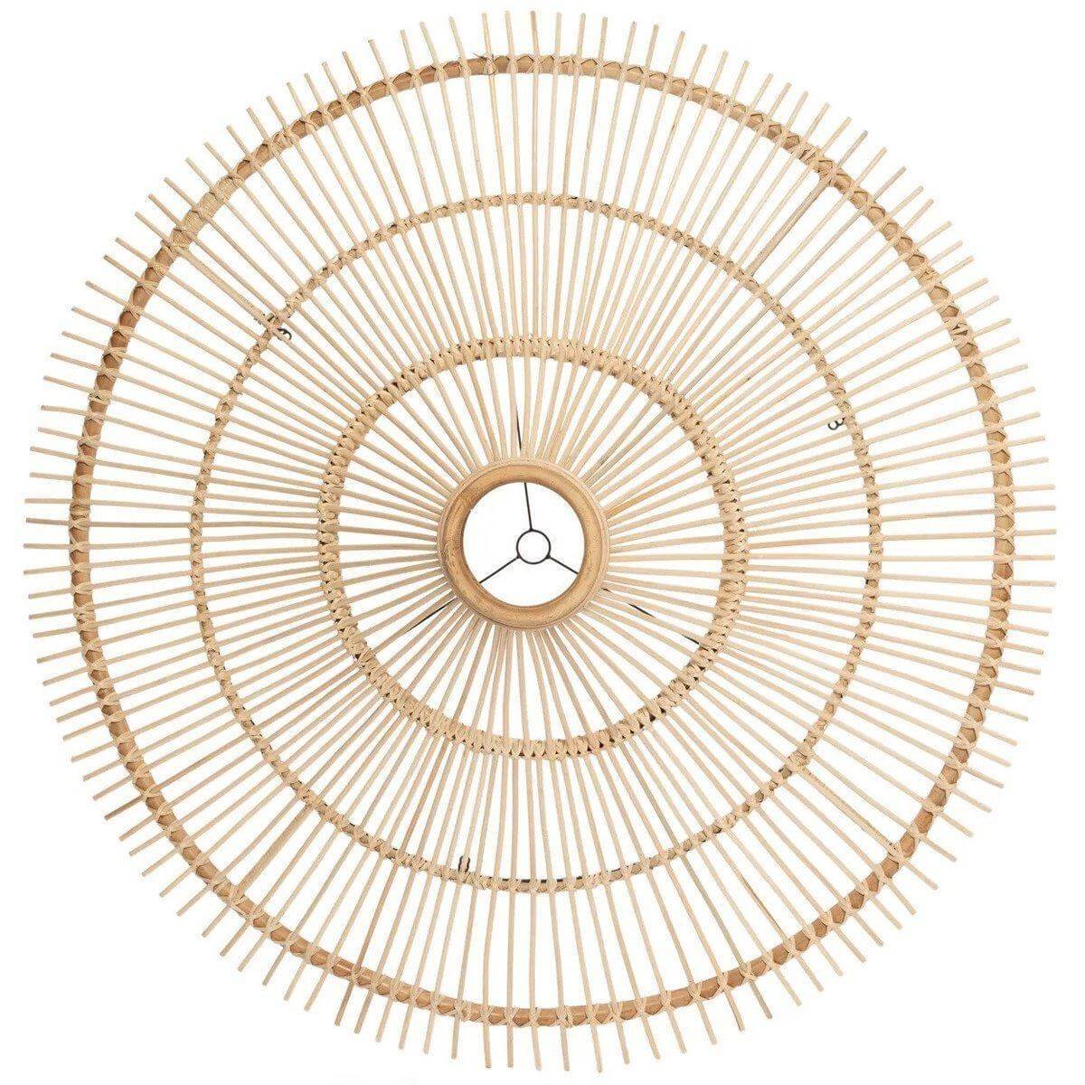 The Sky Hanglamp - Naturel - XXL-Hanglampen-Bazar Bizar Living-Ik Hout ervan.