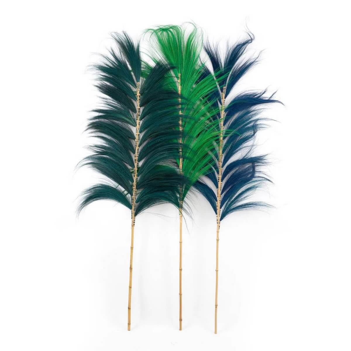 The Stunning Leaf - Smaragdgroen - Set van 6-Bazar Bizar Living-Ik Hout ervan.