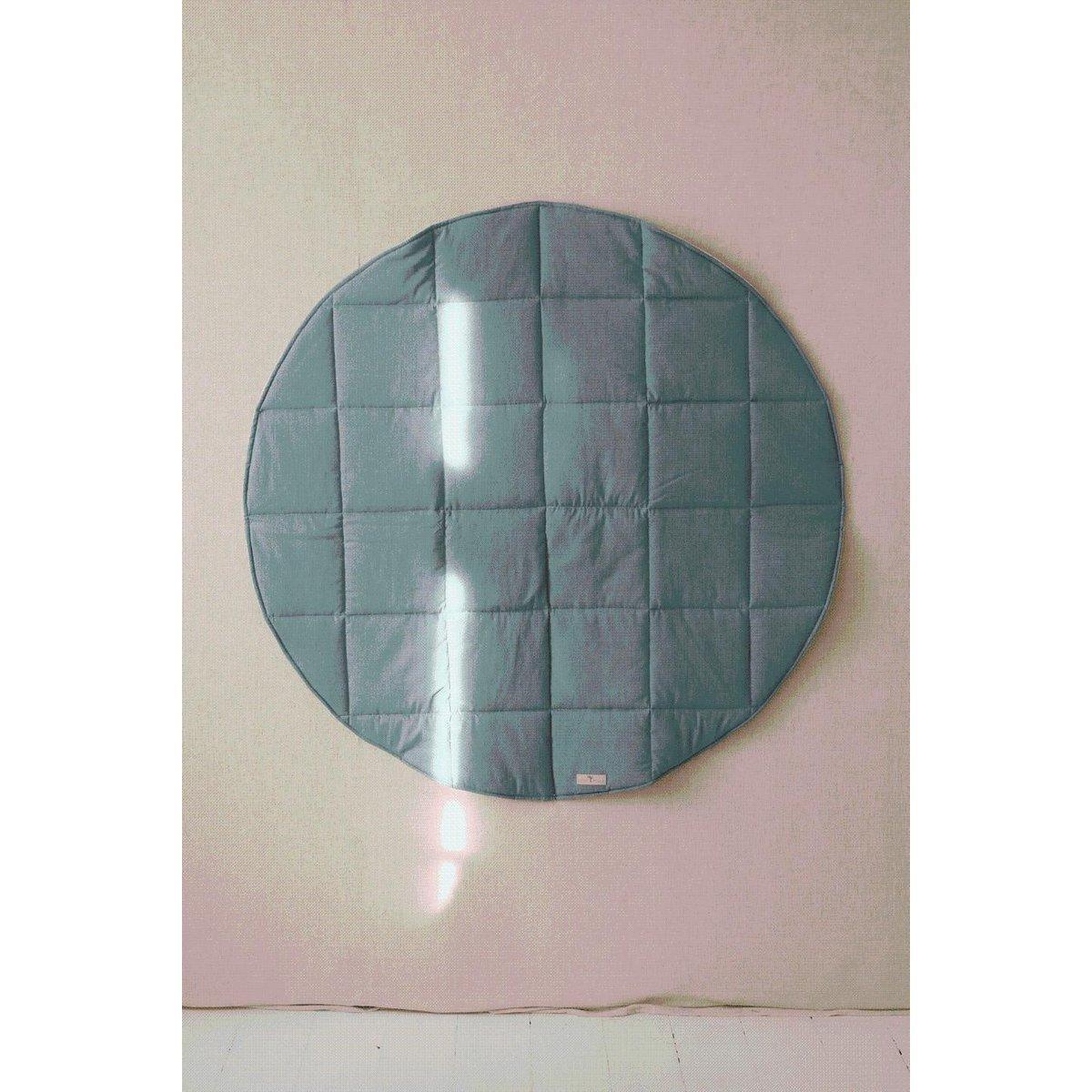 Tipi "Jeans" met pompons en mattenset-Moi Mili-Ik Hout ervan.