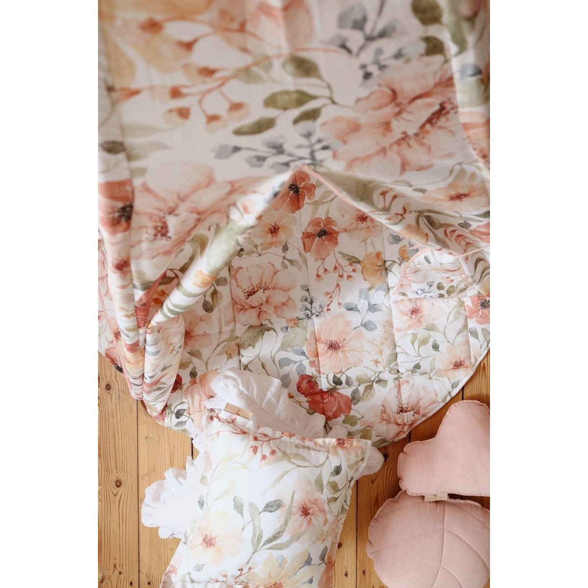 Tipi en mattenset "Flower power"-Moi Mili-Ik Hout ervan.