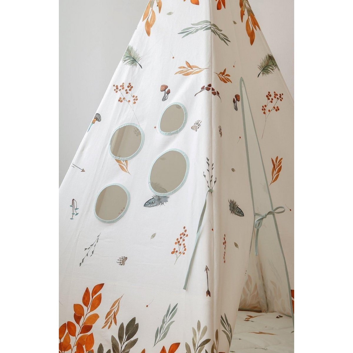 Tipi en mattenset "Forest Friends"-Moi Mili-Ik Hout ervan.