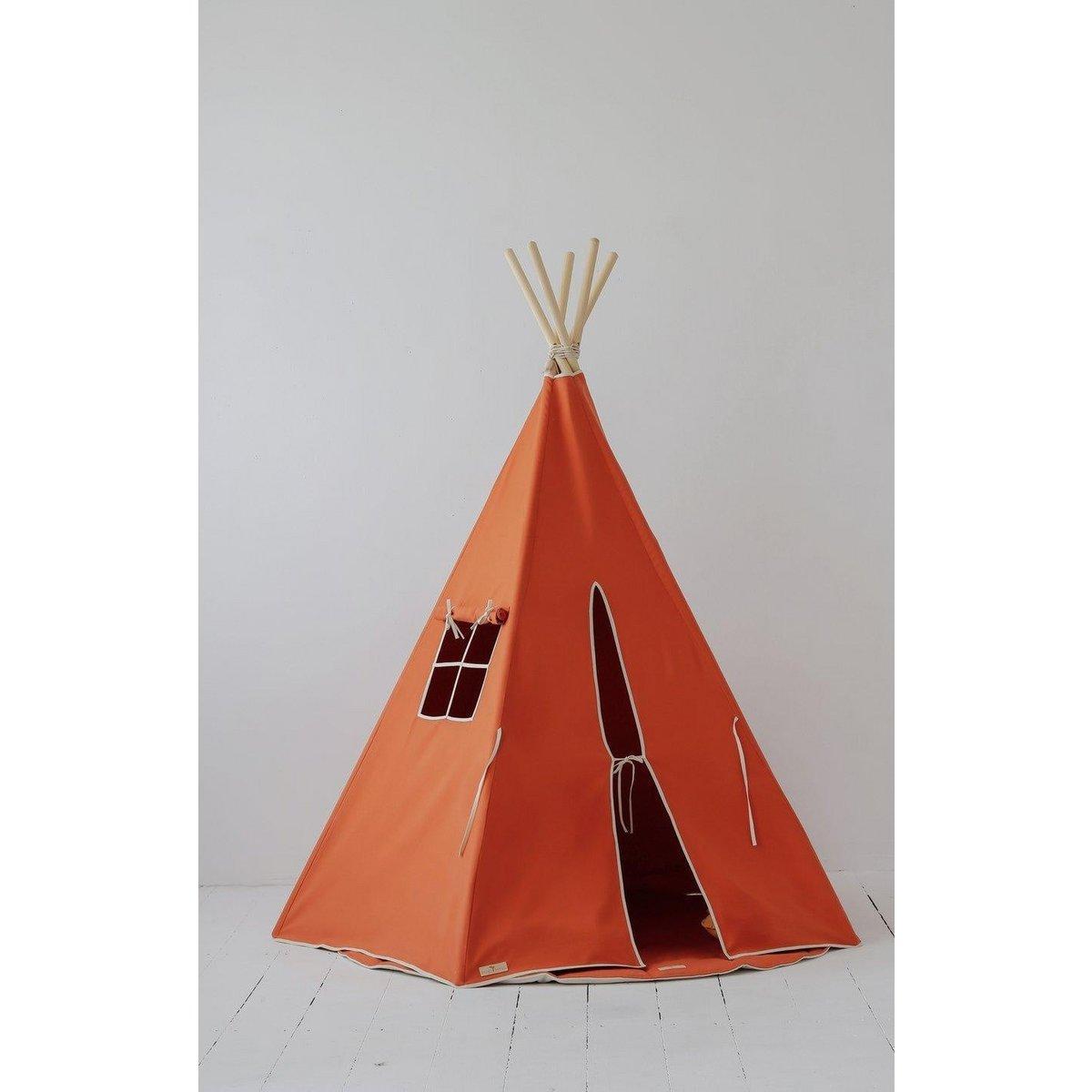 Tipi-tent "Red Fox"-Moi Mili-Ik Hout ervan.