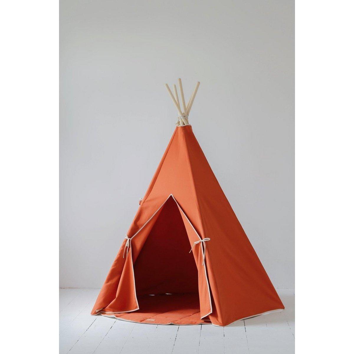 Tipi-tent "Red Fox"-Moi Mili-Ik Hout ervan.