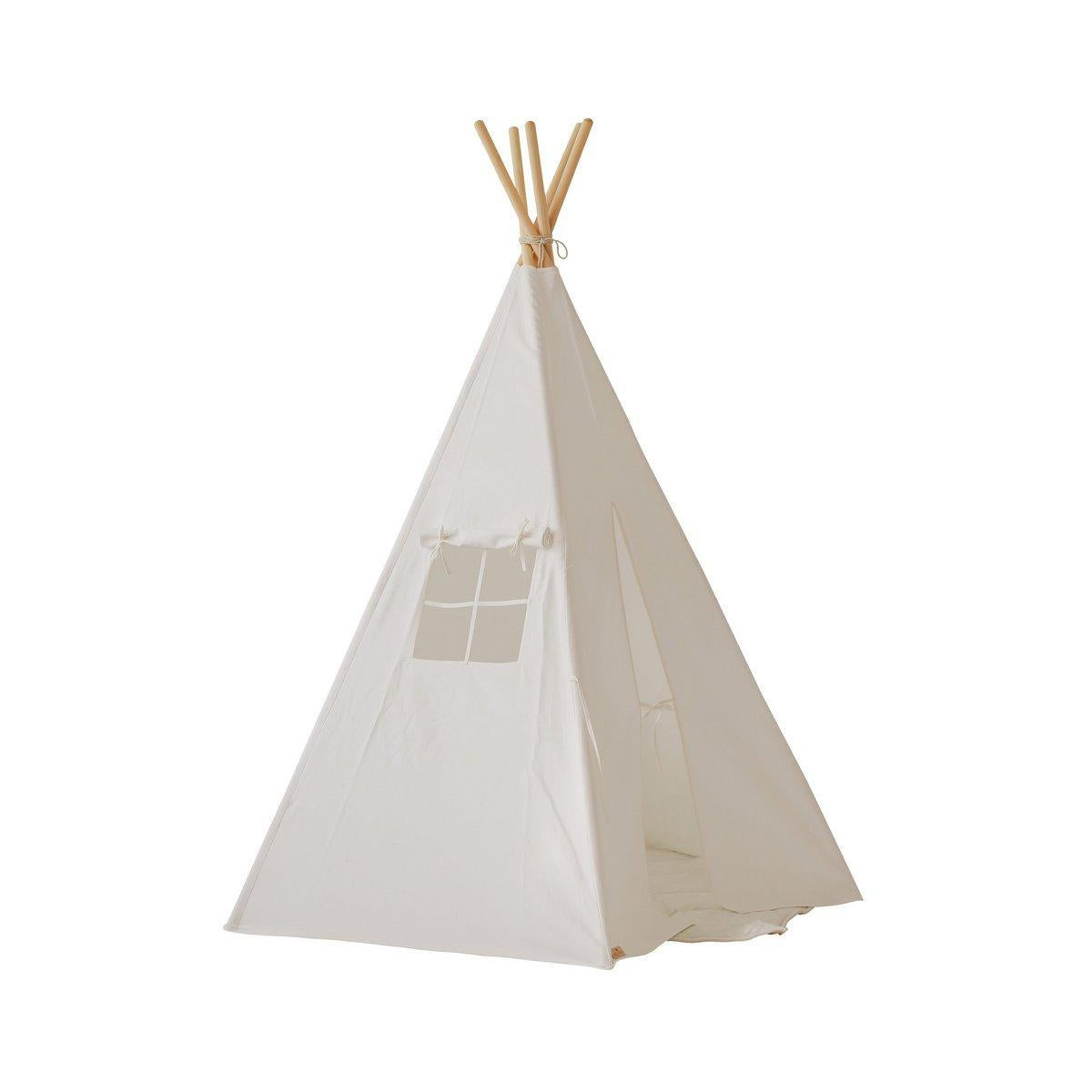 Tipi-tent "Sneeuwwitje"-Moi Mili-Ik Hout ervan.