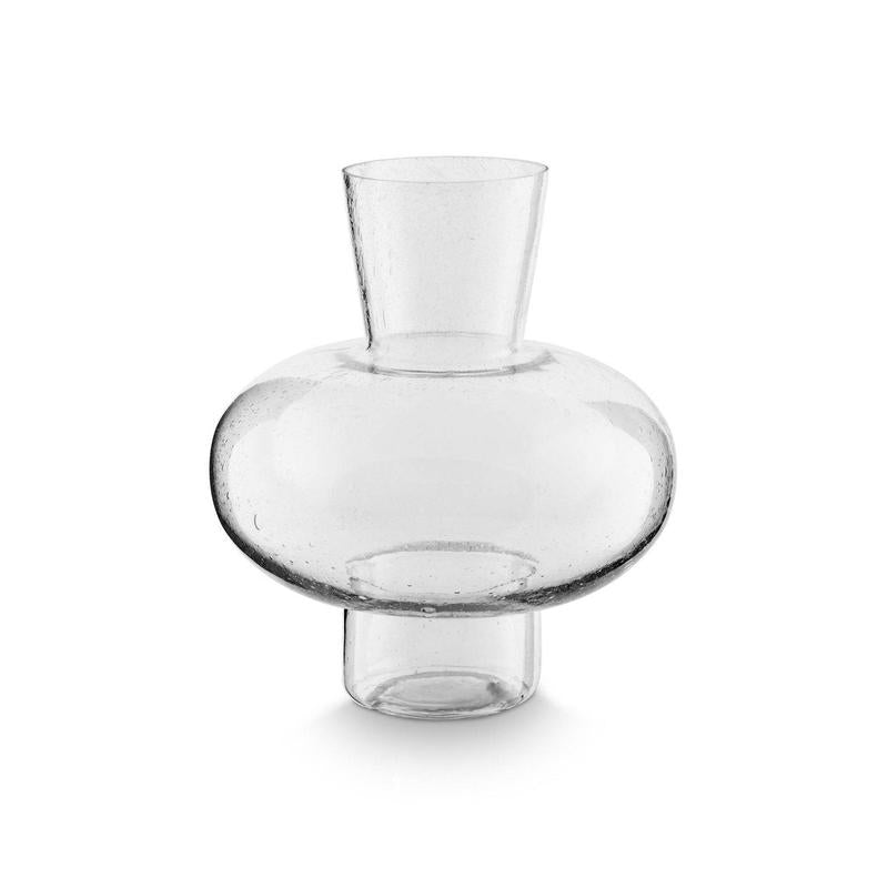 Vase Glass Clear 23x27cm-vtwonen-Ik Hout ervan.