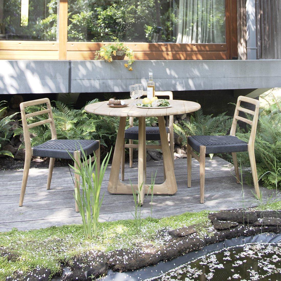 Verano tuintafel Ø 100 cm-tuin tafel-Raw Materials-Ik Hout ervan.