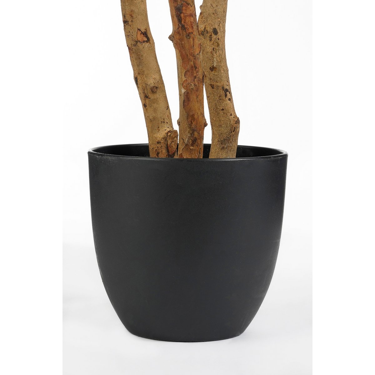 Vingerplant Kunstplant in Bloempot - H150 x Ø70 cm - Groen-Mica Decorations-Ik Hout ervan.
