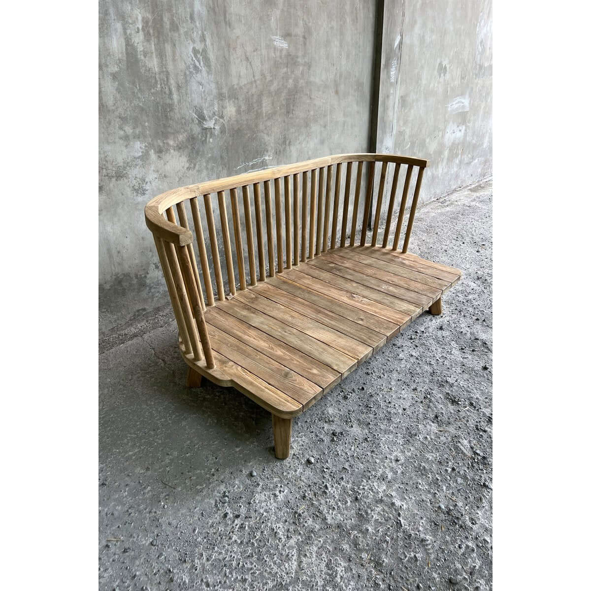 De Malawi Two Seater - Natural Grey Agata